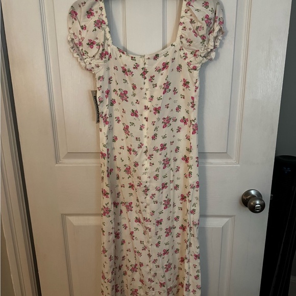 No Boundaries Pink Floral Dress - Picture 4 of 4